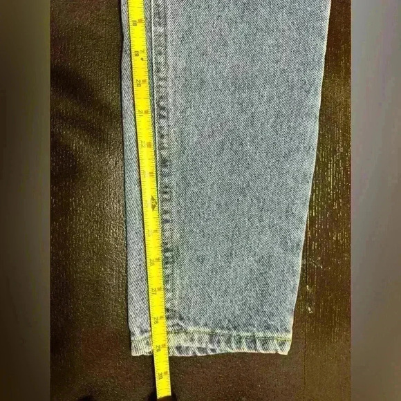 NWT Y2K Lee Relaxed Fit Tapered Mom Jeans 9med MediumWash Denim Vintage - Picture 8 of 11